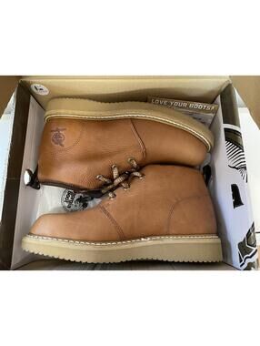 Georgia Boot Men's Tan Leather Work Boots